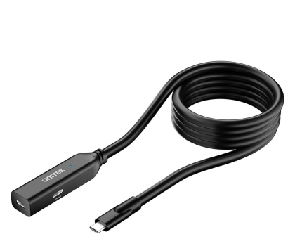 Kabel UNITEK Kabel przedłużający USB-C 10 Gbps 5m, czarny U1335ABK01